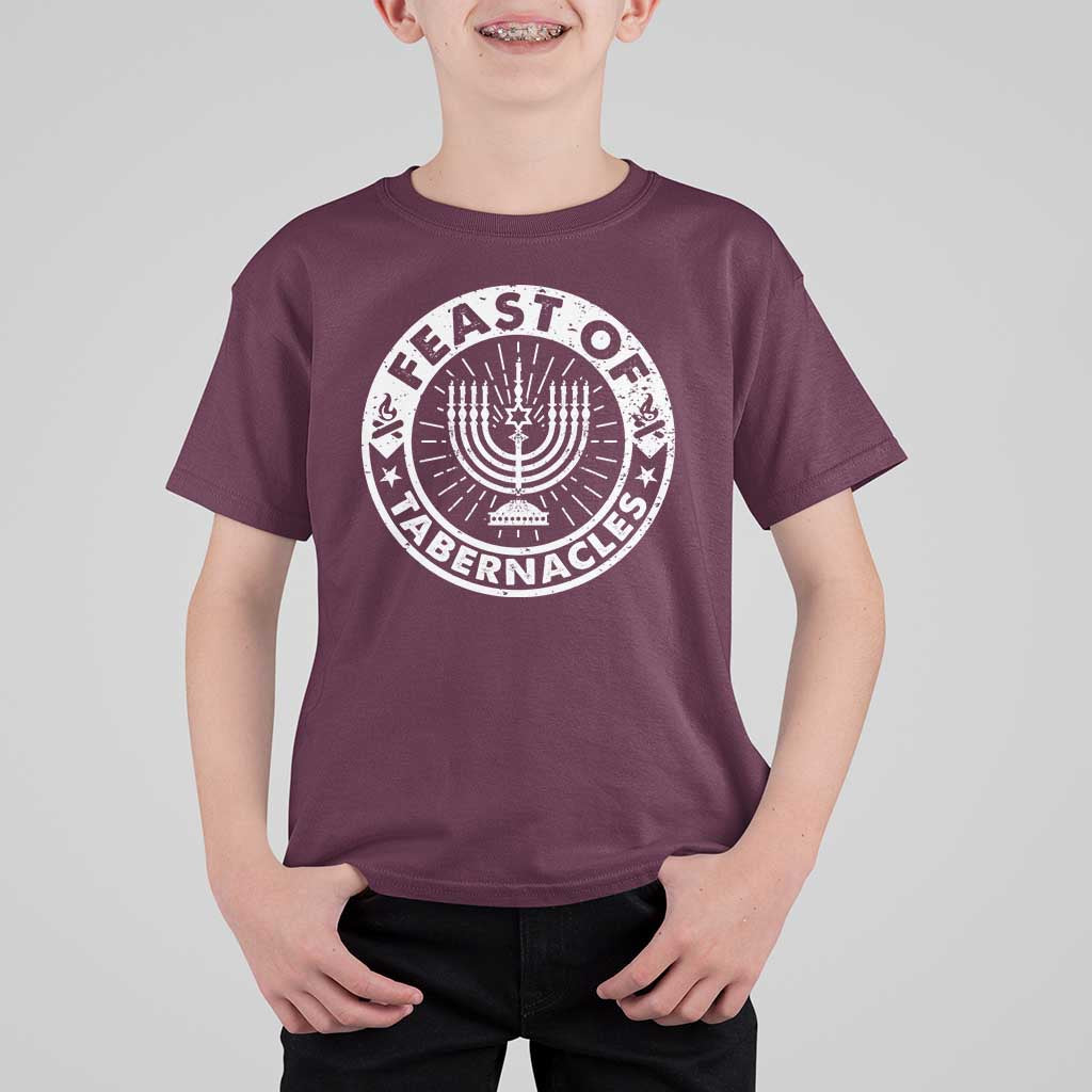 Sukkot T Shirt For Kid Feast of Tabernacles Jewish Holiday - Wonder Print Shop