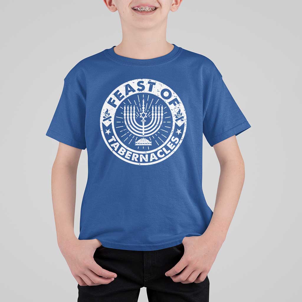 Sukkot T Shirt For Kid Feast of Tabernacles Jewish Holiday - Wonder Print Shop