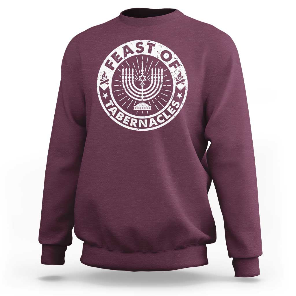Sukkot Sweatshirt Feast of Tabernacles Jewish Holiday - Wonder Print Shop