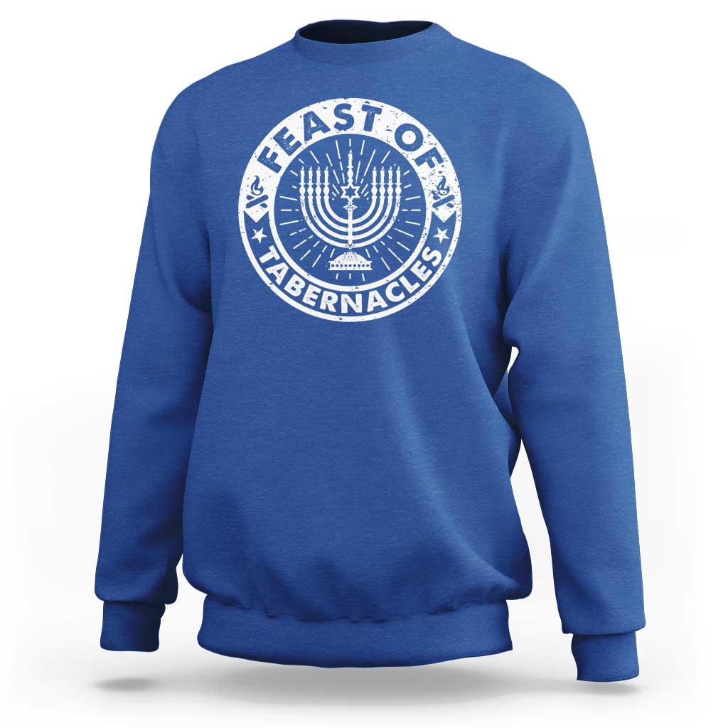Sukkot Sweatshirt Feast of Tabernacles Jewish Holiday - Wonder Print Shop
