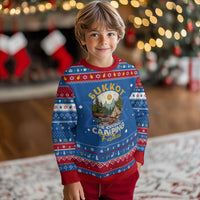 Sukkot Hanukkah Ugly Sweater The Original Camping Festival Vintage Jewish Holiday - Wonder Print Shop