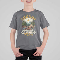 Sukkot T Shirt For Kid The Original Camping Festival Vintage Jewish Holiday - Wonder Print Shop