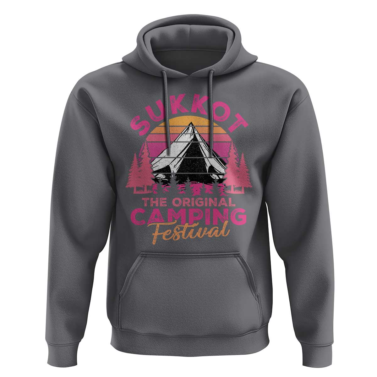 Sukkot Hoodie The Original Camping Festival Jewish Holiday