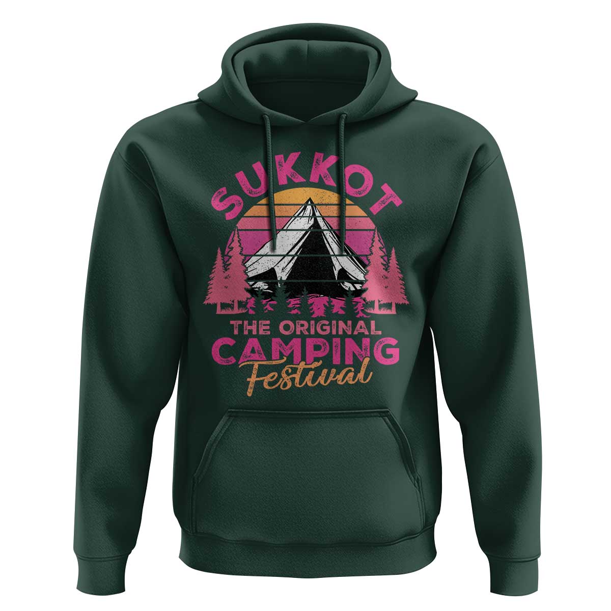 Sukkot Hoodie The Original Camping Festival Jewish Holiday
