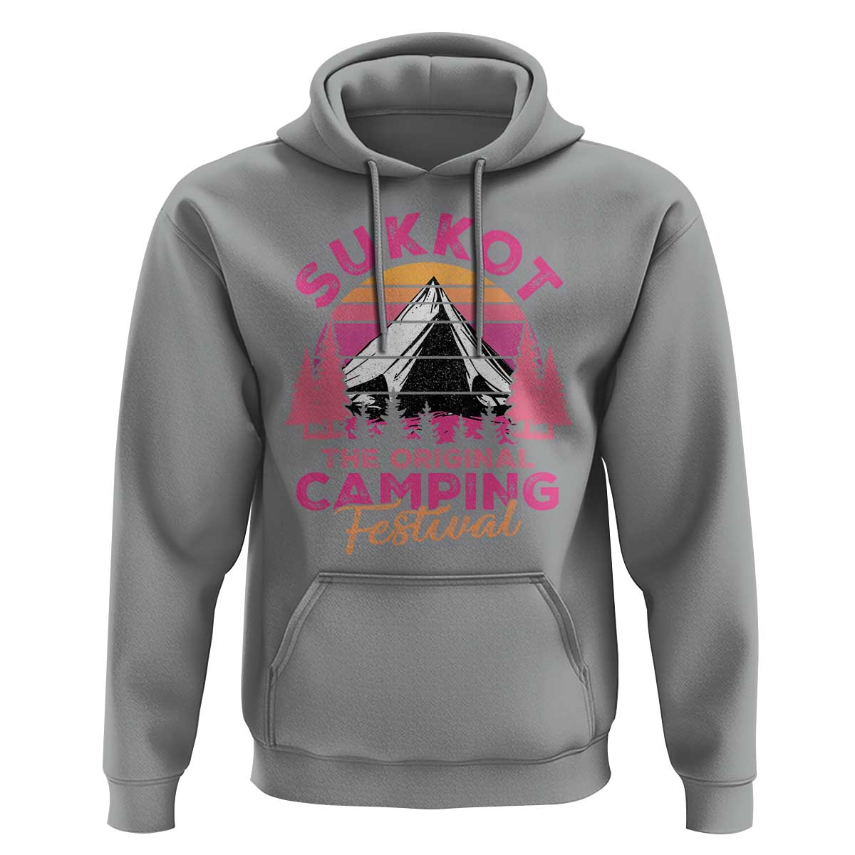 Sukkot Hoodie The Original Camping Festival Jewish Holiday