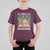 Mele Kalikimaka Santa Hawaiian Christmas Hula Dance T Shirt For Kid - Wonder Print Shop