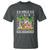 Mele Kalikimaka Santa Hawaiian Christmas Hula Dance T Shirt - Wonder Print Shop
