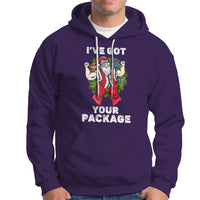 Christmas Hoodie I've Got Your Package Ugly Santa Gymer Gift - Wonder Print Shop