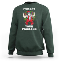 Christmas Sweatshirt I've Got Your Package Ugly Santa Gymer Gift - Wonder Print Shop