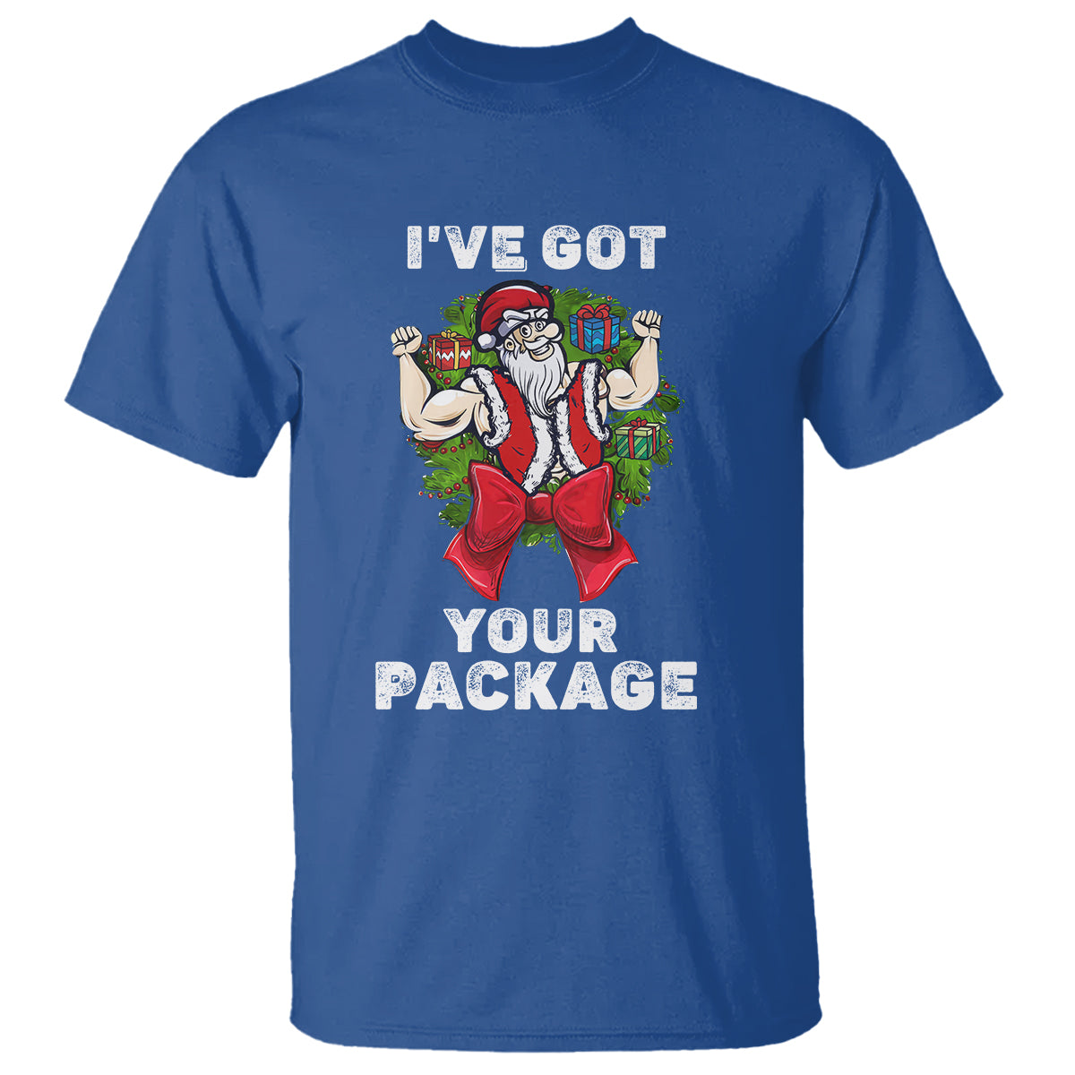 Christmas T Shirt I've Got Your Package Ugly Santa Gymer Gift - Wonder Print Shop