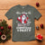 This Way to The Christmas Party Cool Santa DJ T Shirt - Wonder Print Shop