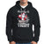 This Way to The Christmas Party Cool Santa DJ Hoodie - Wonder Print Shop