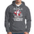 This Way to The Christmas Party Cool Santa DJ Hoodie - Wonder Print Shop