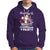 This Way to The Christmas Party Cool Santa DJ Hoodie - Wonder Print Shop