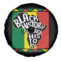 Black History Is American History Patriotic African American Spare Tire Cover
