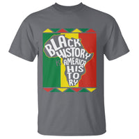 Black History Is American History Patriotic African American T Shirt - Wonder Print Shop