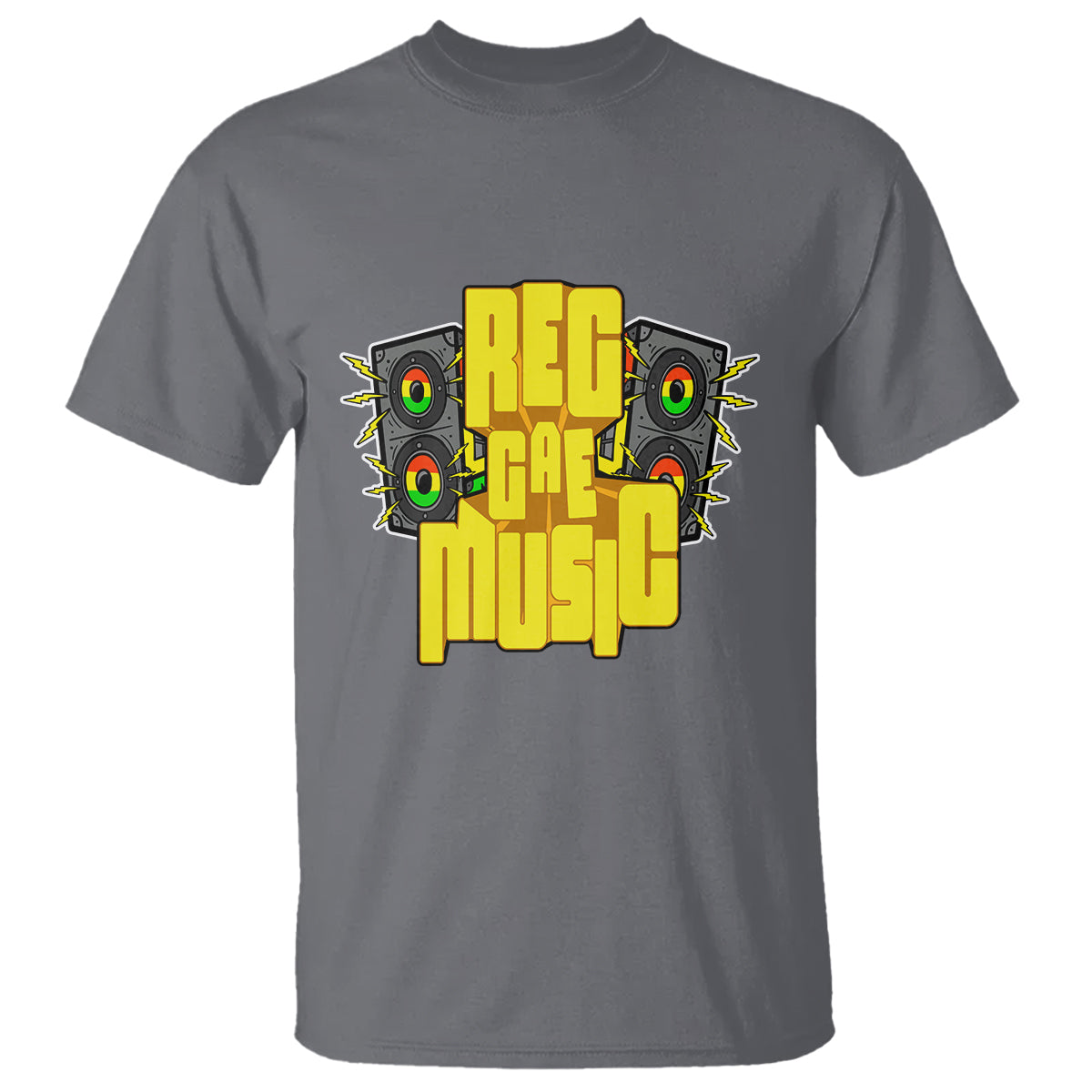 Reggae Music Musicbox Boombox Rastafari Roots Rasta T Shirt - Wonder Print Shop