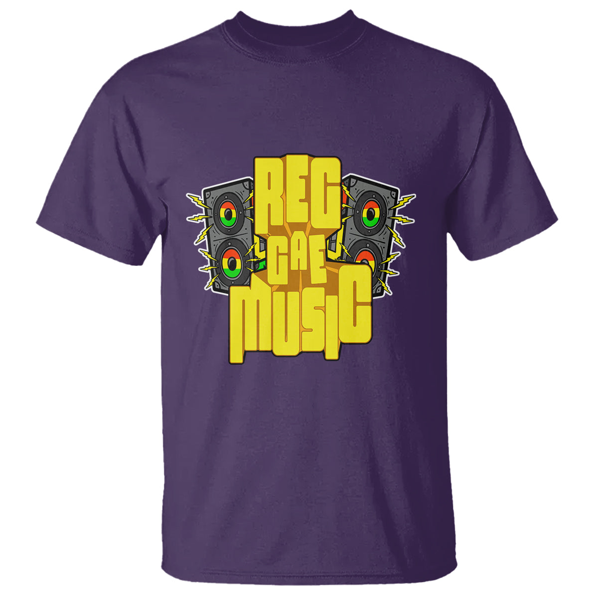 Reggae Music Musicbox Boombox Rastafari Roots Rasta T Shirt - Wonder Print Shop