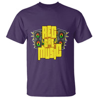 Reggae Music Musicbox Boombox Rastafari Roots Rasta T Shirt - Wonder Print Shop