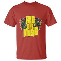 Reggae Music Musicbox Boombox Rastafari Roots Rasta T Shirt - Wonder Print Shop
