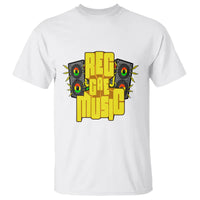 Reggae Music Musicbox Boombox Rastafari Roots Rasta T Shirt - Wonder Print Shop