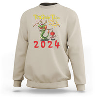 Vietnamese Lunar New Year Sweatshirt Tet Giap Thin Dragon Year 2024 Chuc Mung Nam Moi - Wonder Print Shop