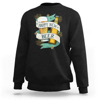 Happy New Beers Funny New Year Eve NYE Party Beer Lover Sweatshirt - Wonder Print Shop