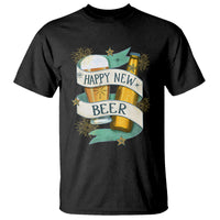 Happy New Beers Funny New Year Eve NYE Party Beer Lover T Shirt - Wonder Print Shop