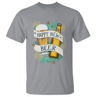 Happy New Beers Funny New Year Eve NYE Party Beer Lover T Shirt - Wonder Print Shop