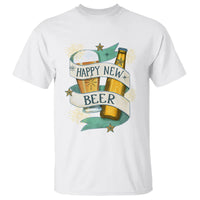 Happy New Beers Funny New Year Eve NYE Party Beer Lover T Shirt - Wonder Print Shop