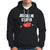 Valentine's Day Hoodie Just Call Me Cupid Retro Arrow Heart - Wonder Print Shop