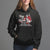 Valentine's Day Hoodie Roses Are Red Corpses Are Blue Horror Rose Bloody - Wonder Print Shop
