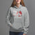 Valentine's Day Hoodie Roses Are Red Corpses Are Blue Horror Rose Bloody - Wonder Print Shop