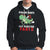 Valentine's Day Hoodie Cute Dinosaur Cupid Stealing Hearts And Blasting Farts - Wonder Print Shop