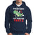 Valentine's Day Hoodie Cute Dinosaur Cupid Stealing Hearts And Blasting Farts - Wonder Print Shop