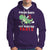 Valentine's Day Hoodie Cute Dinosaur Cupid Stealing Hearts And Blasting Farts - Wonder Print Shop