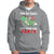 Valentine's Day Hoodie Cute Dinosaur Cupid Stealing Hearts And Blasting Farts - Wonder Print Shop