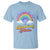 Valentine's Day T Shirt Stealing Hearts And Blasting Fart Funny Rainbow Heart - Wonder Print Shop