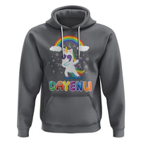 Passover Hoodie Cute Unicorn Dayenu For Jewish Kids Boys Girls - Wonder Print Shop