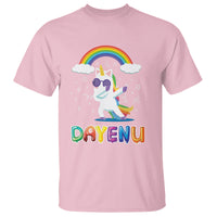 Passover T Shirt Cute Unicorn Dayenu For Jewish Kids Boys Girls - Wonder Print Shop