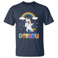 Passover T Shirt Cute Unicorn Dayenu For Jewish Kids Boys Girls - Wonder Print Shop