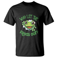 Passover T Shirt Who Let The Frogs Out Funny Jewish - Wonder Print Shop