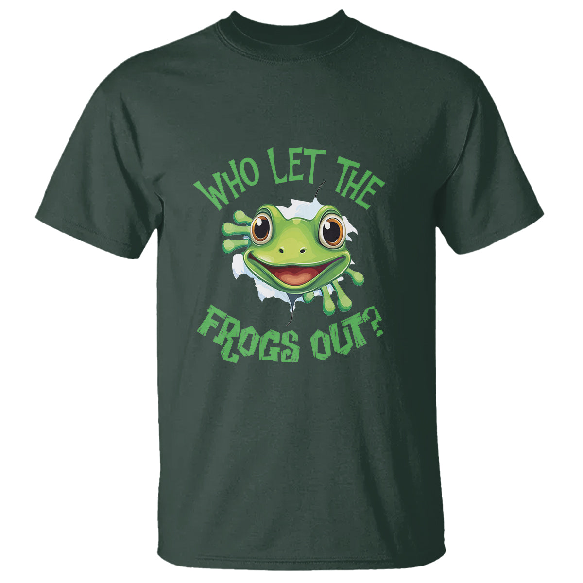 Passover T Shirt Who Let The Frogs Out Funny Jewish - Wonder Print Shop