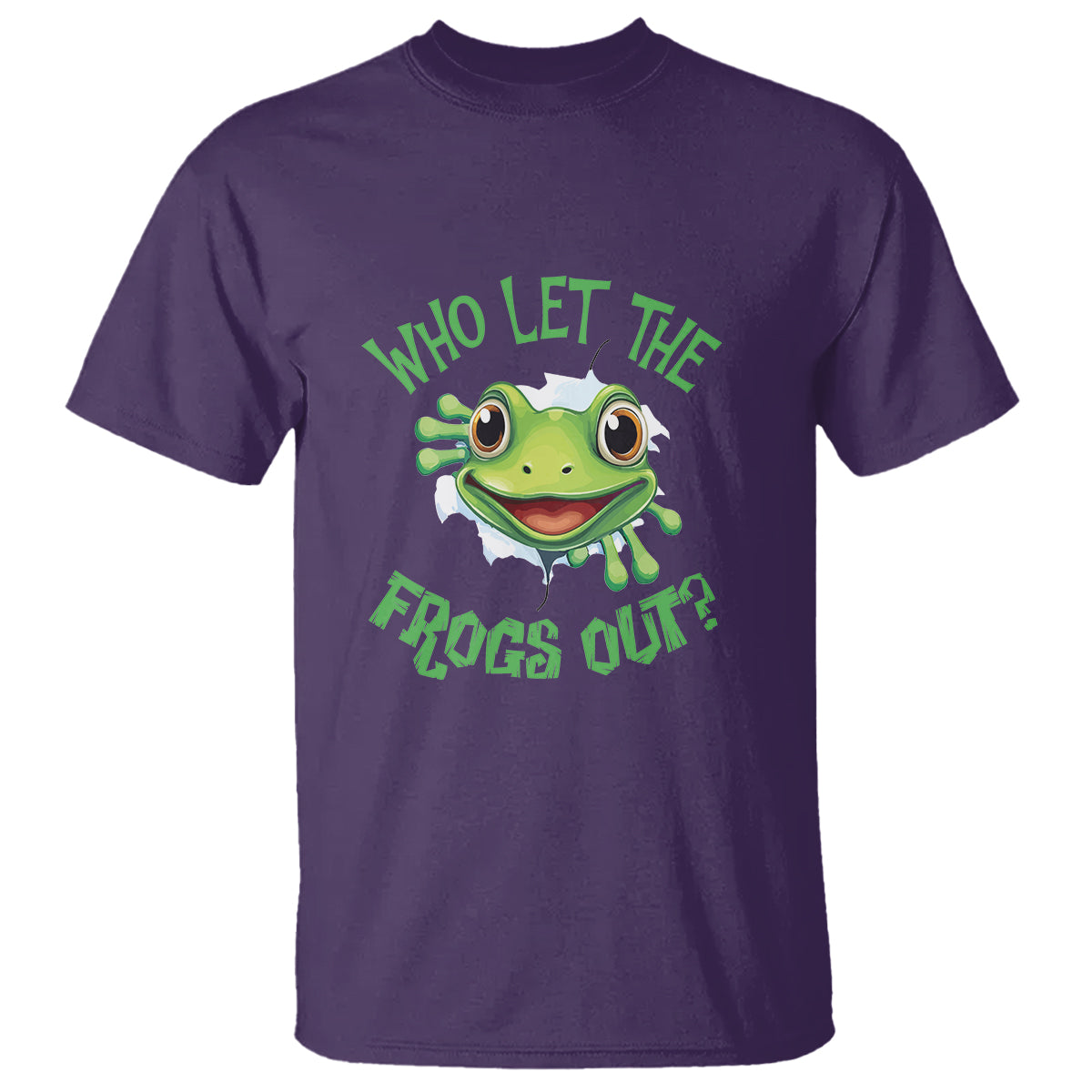 Passover T Shirt Who Let The Frogs Out Funny Jewish - Wonder Print Shop