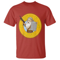 Funny Passover Guns N Moses Jewish T Shirt - Wonder Print Shop