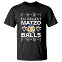 Passover T Shirt Deck The Halls With Matzo Balls Jewish Pesach Soup - Wonder Print Shop