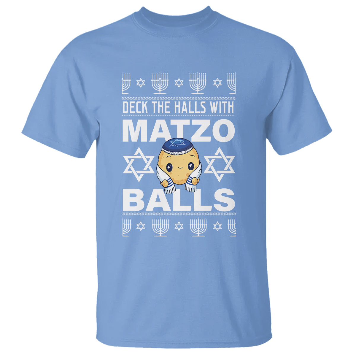 Passover T Shirt Deck The Halls With Matzo Balls Jewish Pesach Soup - Wonder Print Shop