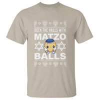Passover T Shirt Deck The Halls With Matzo Balls Jewish Pesach Soup - Wonder Print Shop