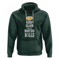 Funny Passover Hoodie Keep Calm Eat Matzo Balls - Wonder Print Shop