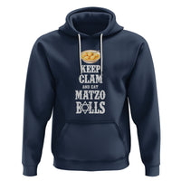 Funny Passover Hoodie Keep Calm Eat Matzo Balls - Wonder Print Shop
